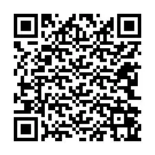 Código QR para número de telefone +12242065423