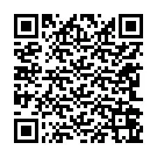 QR-Code für Telefonnummer +12242065816