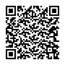 Código QR para número de teléfono +12242069203