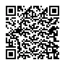 QR Code สำหรับหมายเลขโทรศัพท์ +12242069207