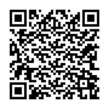 QR kód a telefonszámhoz +12242069209