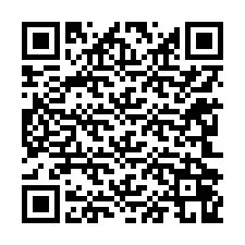 QR kód a telefonszámhoz +12242069212