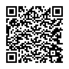 QR-koodi puhelinnumerolle +12242085739