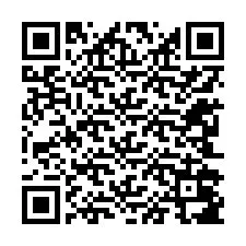 Código QR para número de telefone +12242087893