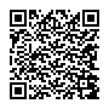 QR-код для номера телефона +12242087896