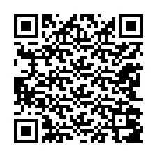 QR-код для номера телефона +12242087897