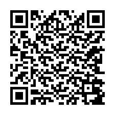 QR-код для номера телефона +12242087899