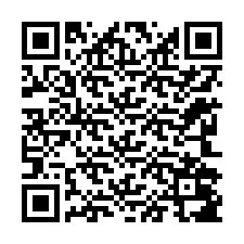 QR-code voor telefoonnummer +12242087901