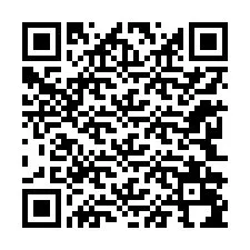 QR kód a telefonszámhoz +12242094525