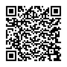 QR Code สำหรับหมายเลขโทรศัพท์ +12242096114