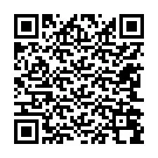 Código QR para número de teléfono +12242098887