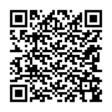 QR Code สำหรับหมายเลขโทรศัพท์ +12242144185