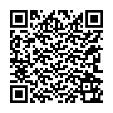 QR-koodi puhelinnumerolle +12242162710