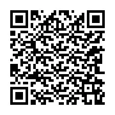 Codice QR per il numero di telefono +12242169158