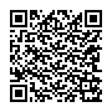 Código QR para número de teléfono +12242171018