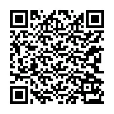 QR Code สำหรับหมายเลขโทรศัพท์ +12242173320