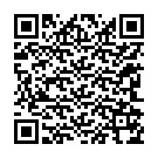 QR kód a telefonszámhoz +12242174110