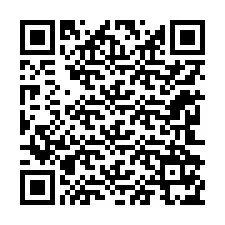 QR-koodi puhelinnumerolle +12242175655