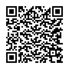 Kode QR untuk nomor Telepon +12242178498