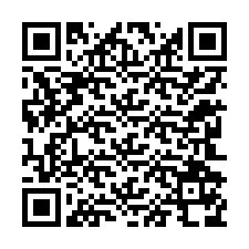 Codice QR per il numero di telefono +12242178754