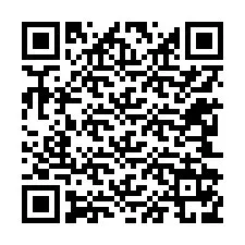 Código QR para número de teléfono +12242179483