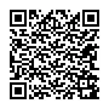 Código QR para número de teléfono +12242181947