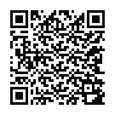 QR-koodi puhelinnumerolle +12242182498