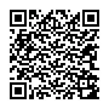 Codice QR per il numero di telefono +12242182903