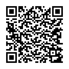 QR-koodi puhelinnumerolle +12242183493