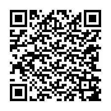 Código QR para número de teléfono +12242187098