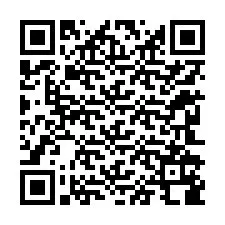 Código QR para número de teléfono +12242188950