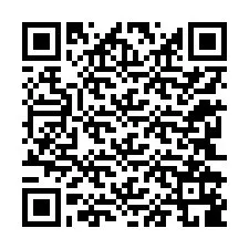 QR код за телефонен номер +12242189974