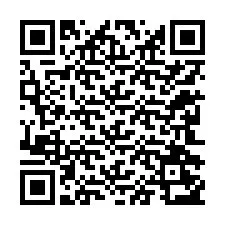 Código QR para número de teléfono +12242253758