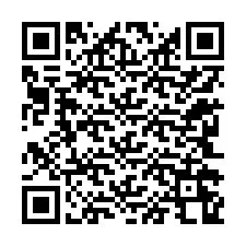 Codice QR per il numero di telefono +12242268864