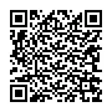 QR код за телефонен номер +12242279802