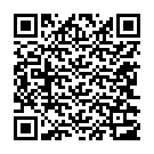 QR-koodi puhelinnumerolle +12242303176