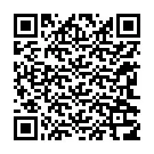 Código QR para número de teléfono +12242316350