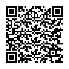 Codice QR per il numero di telefono +12242316618