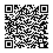 QR-kood telefoninumbri jaoks +12242340424