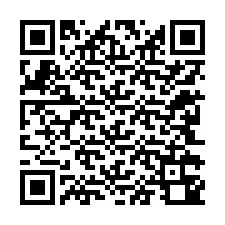 QR kód a telefonszámhoz +12242340868