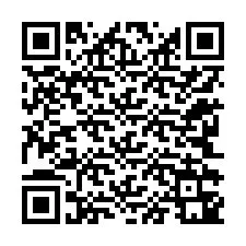 QR-koodi puhelinnumerolle +12242341434