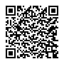 Código QR para número de teléfono +12242348289