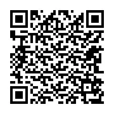 Código QR para número de telefone +12242577457