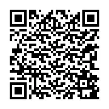 Codice QR per il numero di telefono +12242581540