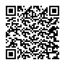 Codice QR per il numero di telefono +12242734213