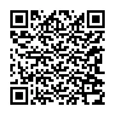 QR-koodi puhelinnumerolle +12242734350