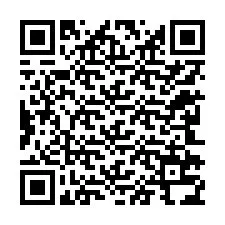 Código QR para número de teléfono +12242734448