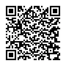 QR kód a telefonszámhoz +12242734512