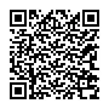 Código QR para número de teléfono +12242738901