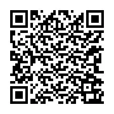 Código QR para número de teléfono +12242763340